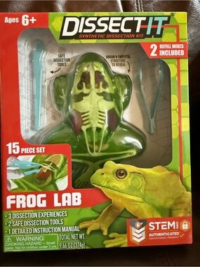 Stem Frog Lab Synthetic Dissection Kit - Green Frog Lab